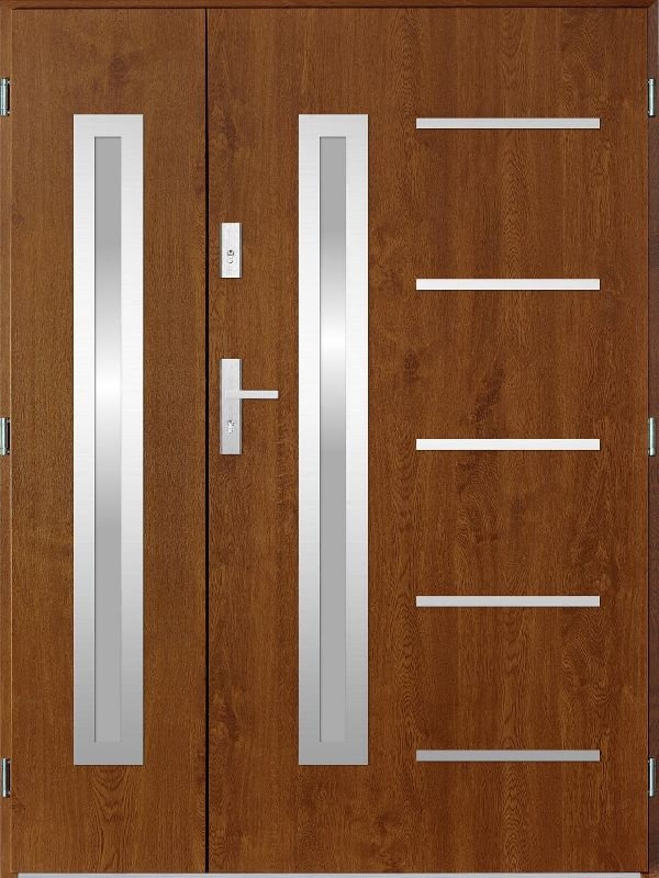 Dvoukřídlé vchodové dveře PICARD NOIR DUO - 3