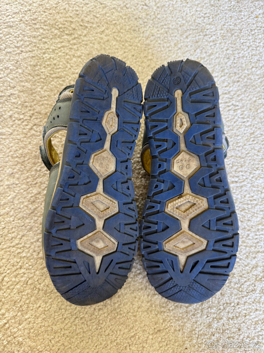 Celokožené sandály zn.D.D.step vel.36, - 3