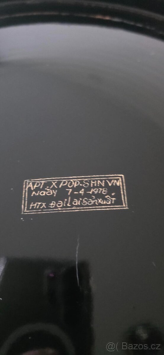 Dekorativní dřevěný talíř 69 cm - 3