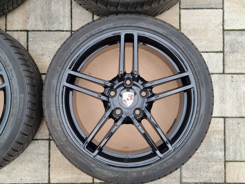 originál zimní alu PORSCHE 911 991 Carrera S 5x130 R19 - 3