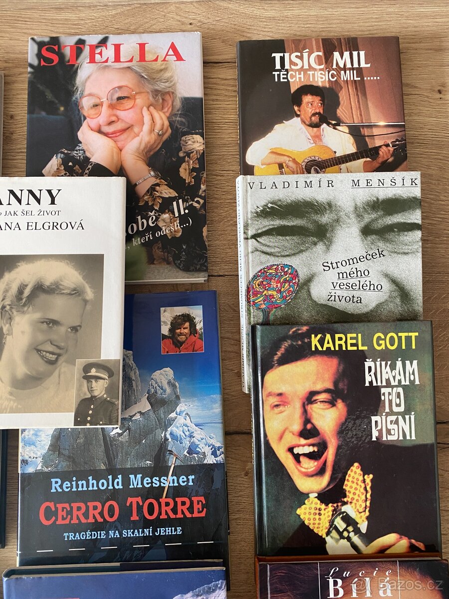 autobiografie Lucie Bílá Gott Kopecký knihy slavné osobnosti - 3