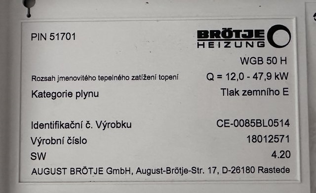 Plynový nástěnný kondenzační kotel WGB 50 H (16155.) - 3