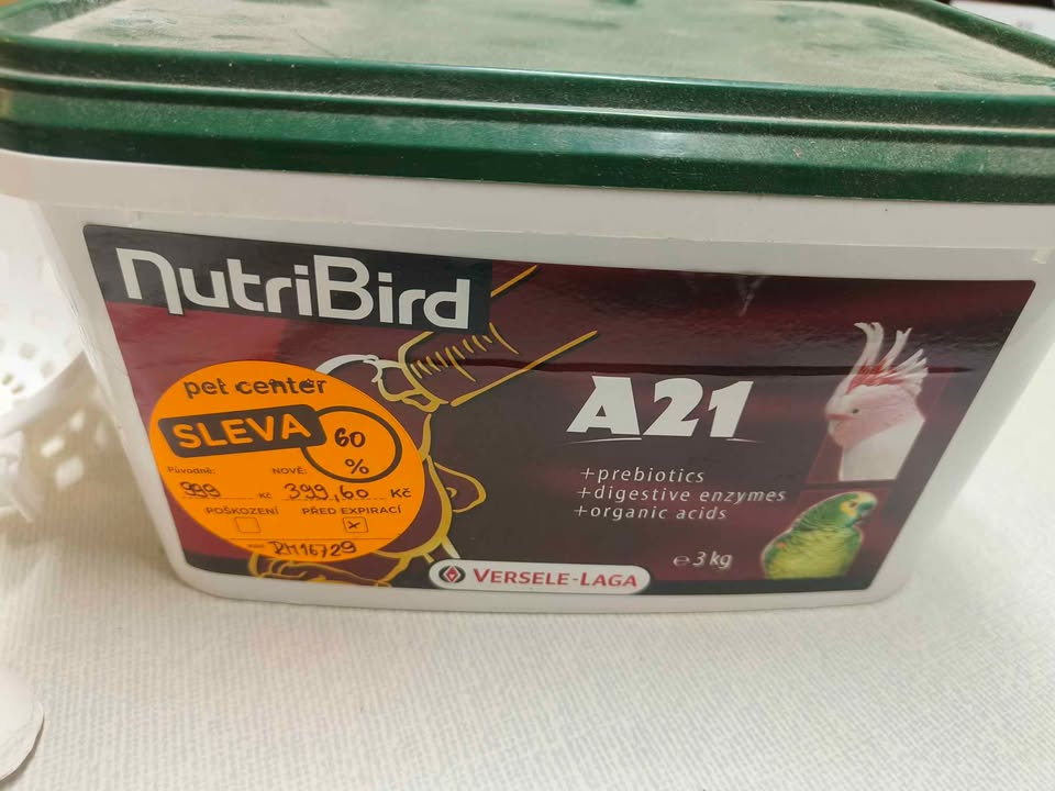 Příkrm pro papoušky,sepiová kost,budky - 3