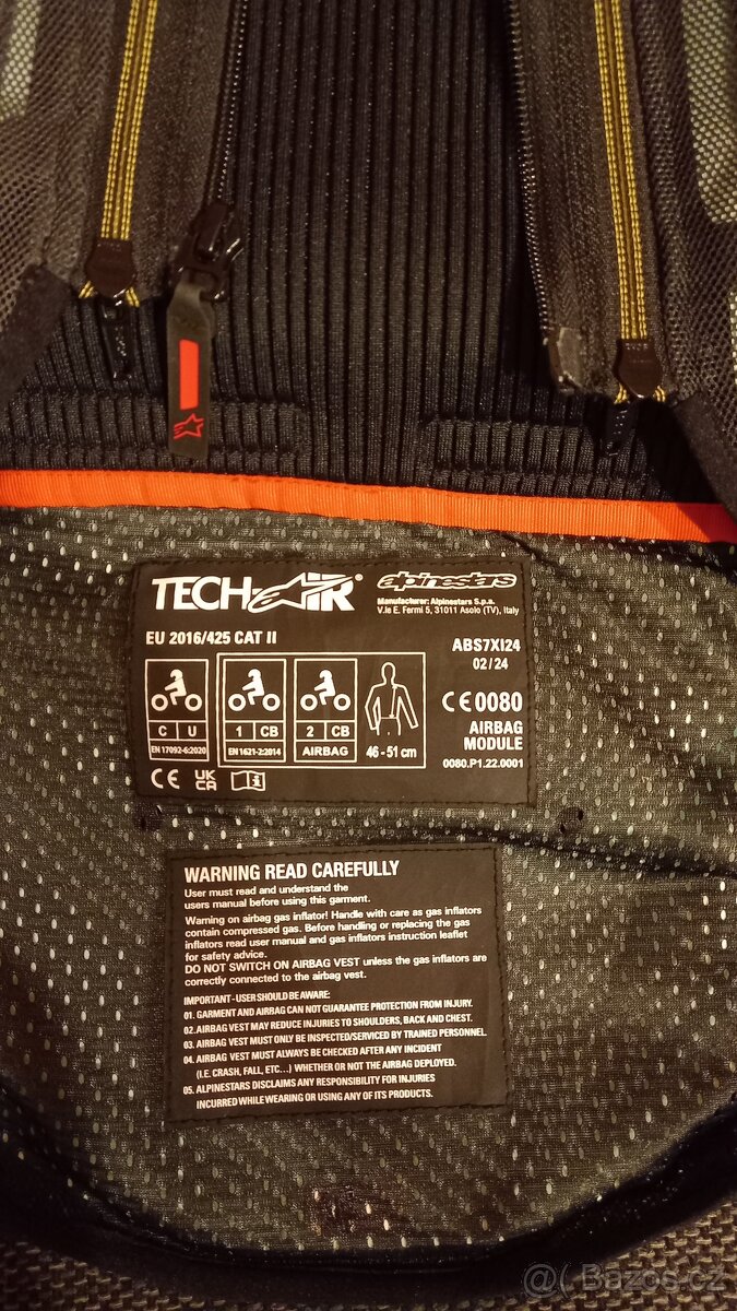 Alpinestars TechAir 7X airbagová vesta - 3