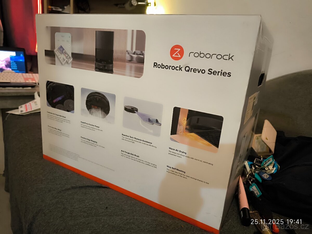 Robotický vysavač Roborock Qrevo 5AE black - 3