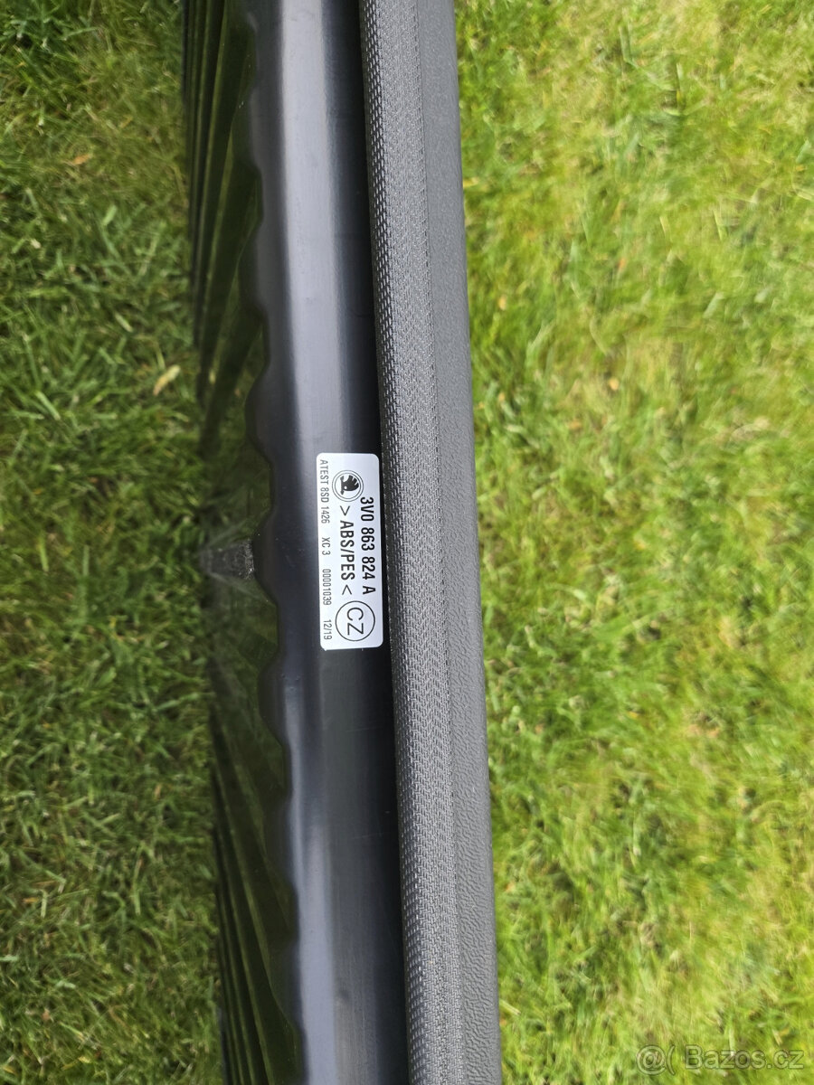 ŠKODA originál plastová vana do kufru - 3