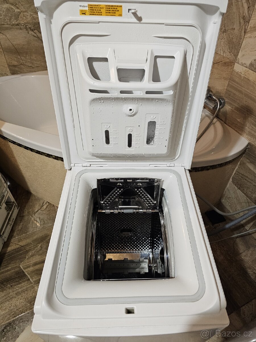 Krásná pračka 7kg horní plnění, skvělý stav - 3