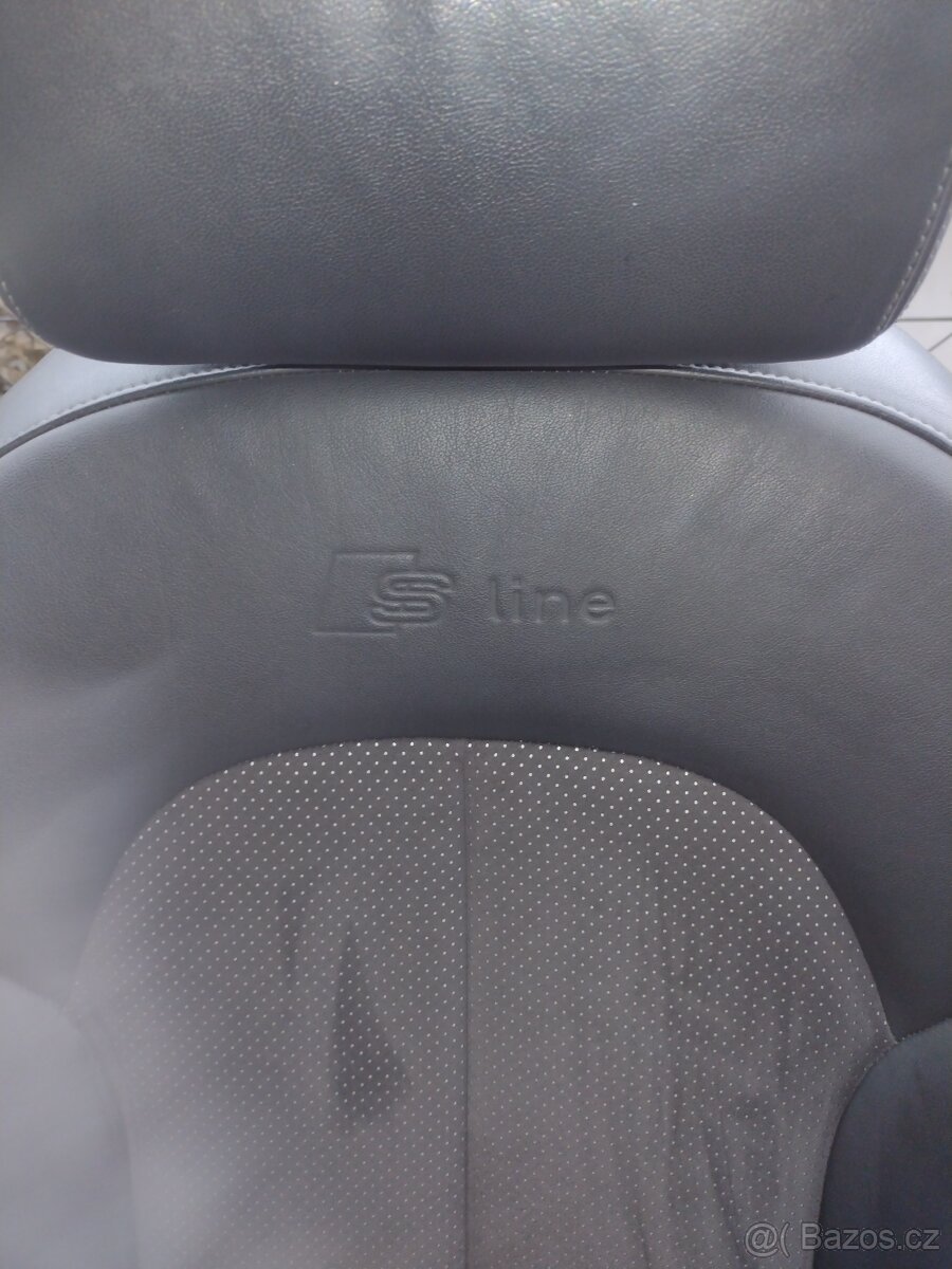 Audi A6 c7 4g alcantara sedačky S-Line a tapecirunky - 3