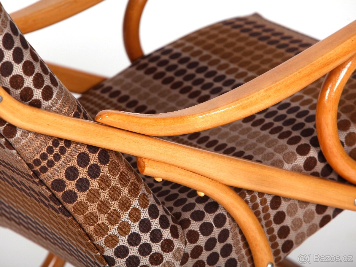 Pohodlné české houpací křeslo TON. - 3