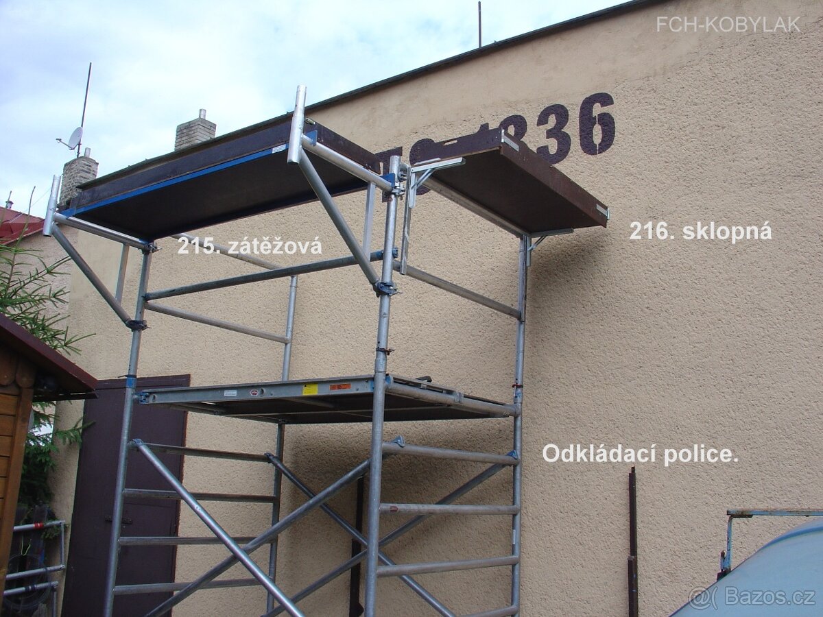 hliníkové lešení - 3