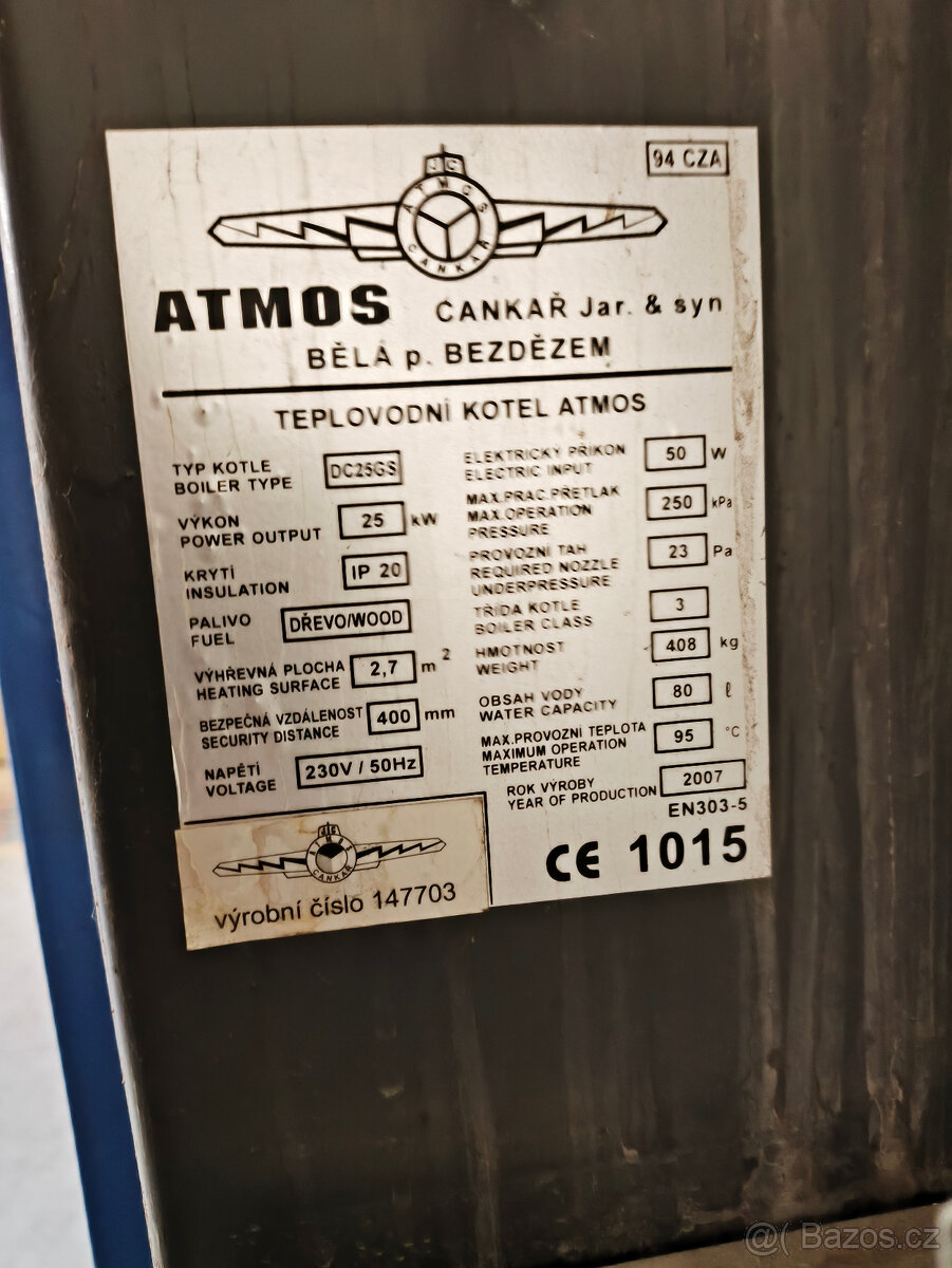 Kotel ATMOS DC 25 GS - 3