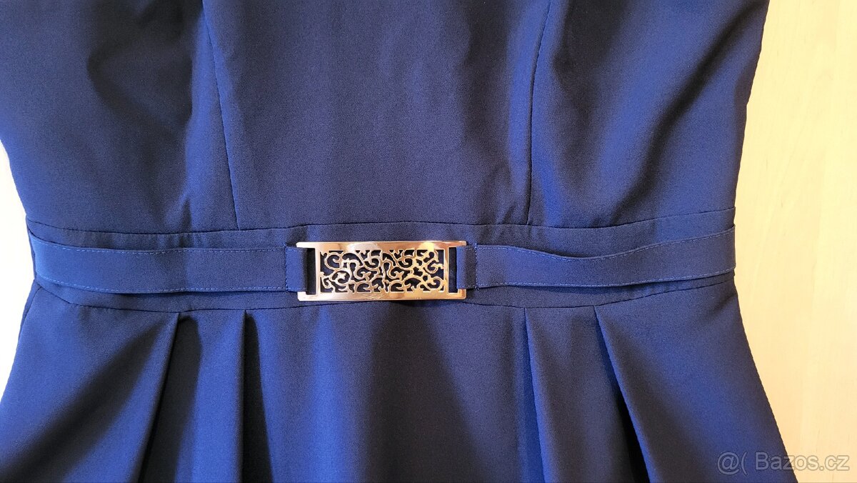 Šaty tmavě modré Duet - 3