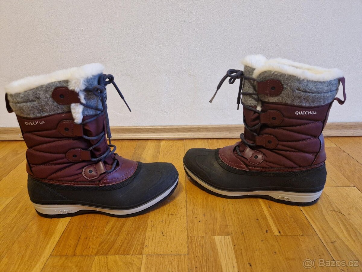 ZIMNÍ BOTY/SNĚHULE/BUFY vel. 38 - 3