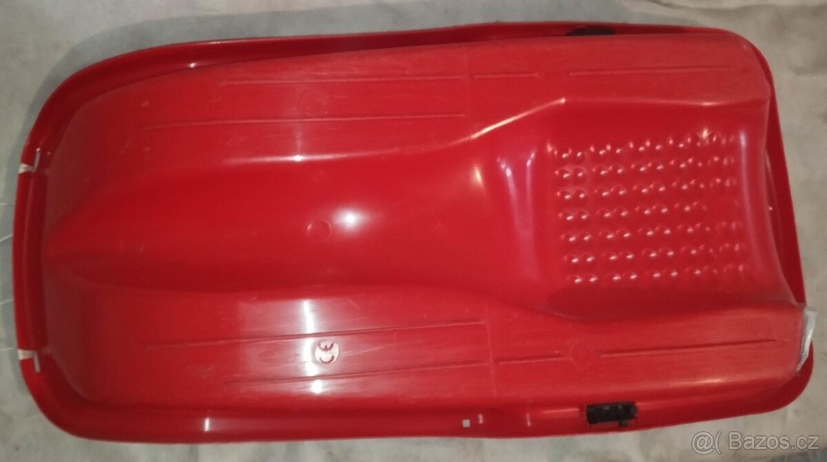 Boby Plastkon SIMPLE červená 3531CE bez brzd - 3