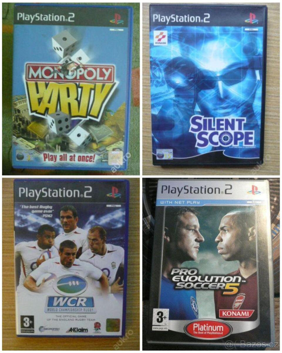 ps2 slim konzole + 10 her (model SCPH-90004) - 3