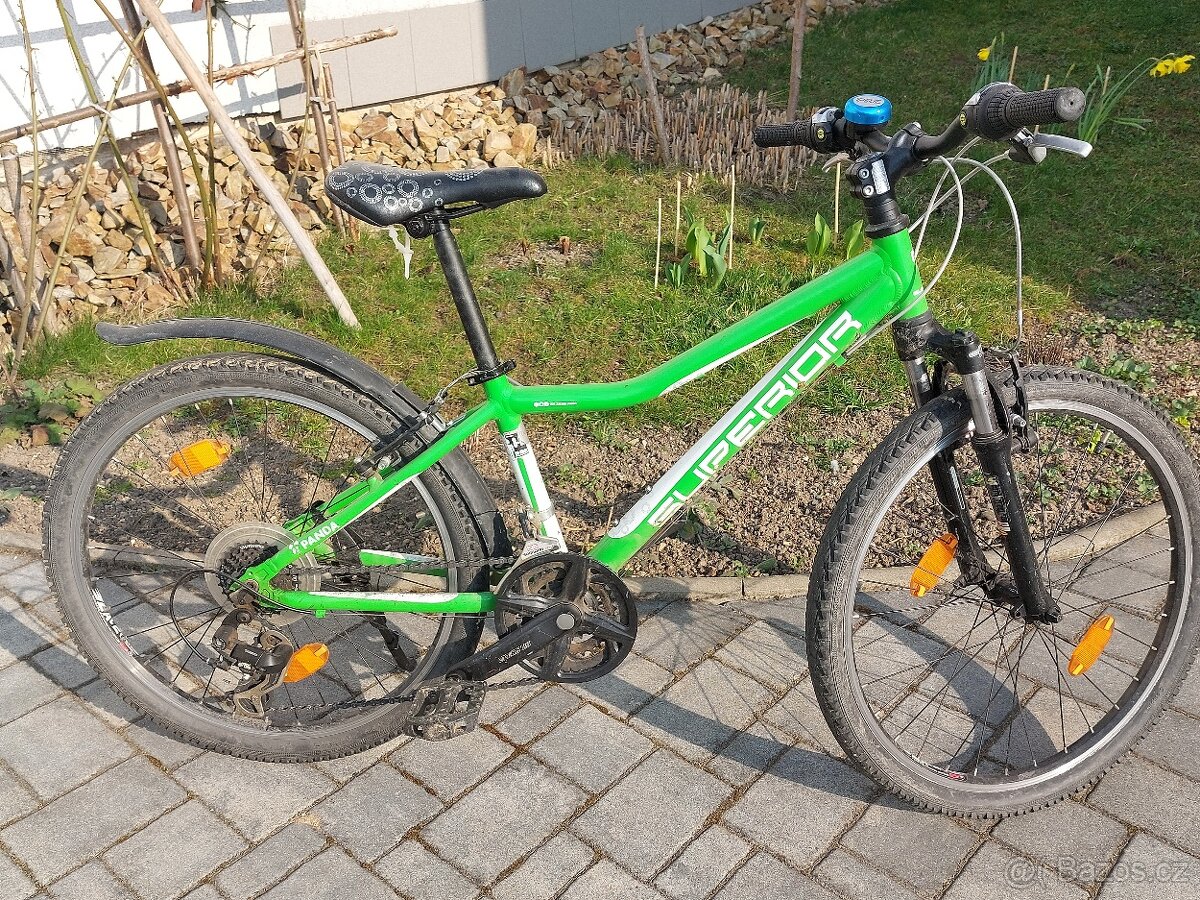 Prodám dětské kolo SUPERIOR 24" - zelené - 3