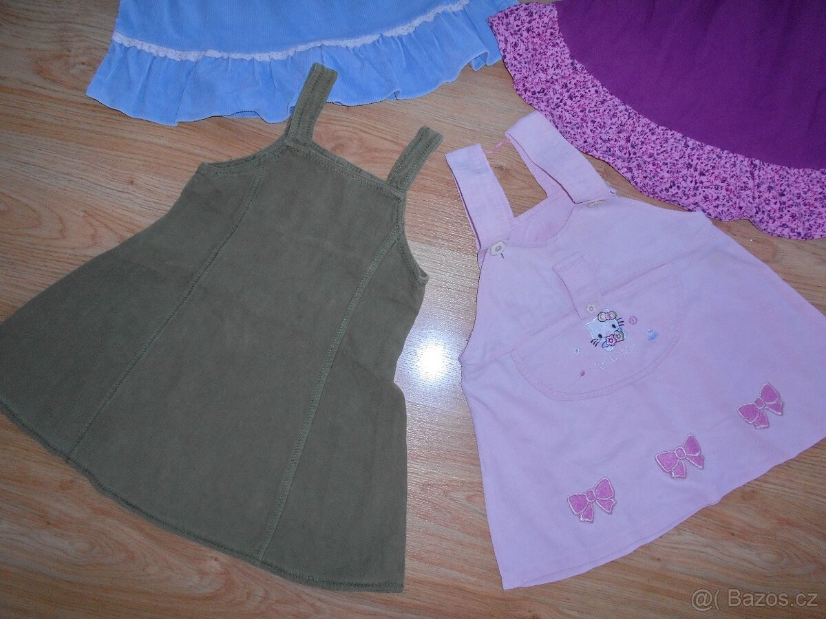 Dívčí šaty vel.92,98,104,110 - 3