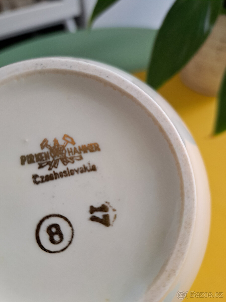 konvička čajová - značka Pirkenhammer - 3