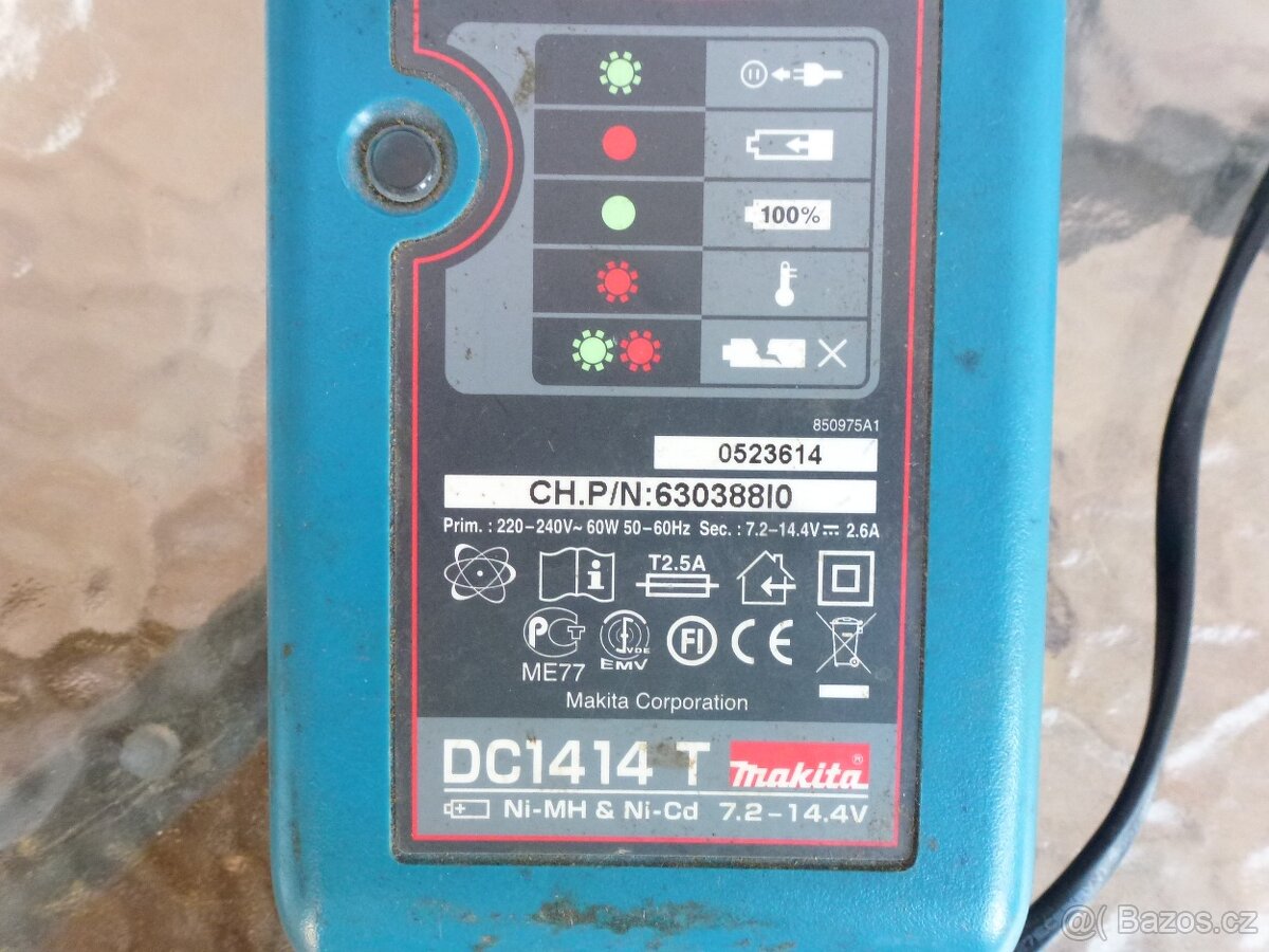 Nabíječka Makita DC 1414 T - 3