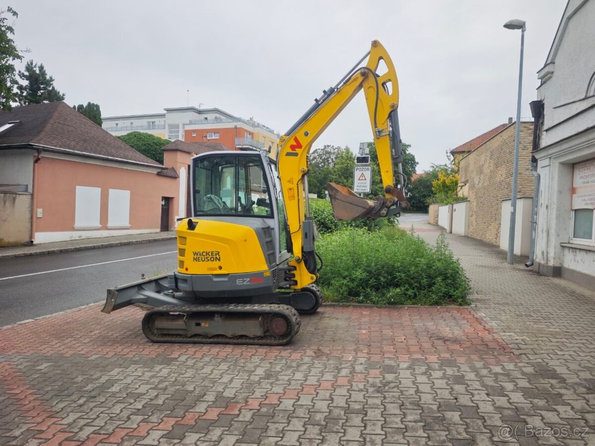 Pásový minibagr Wacker Neuson EZ36 - 2022 - 3