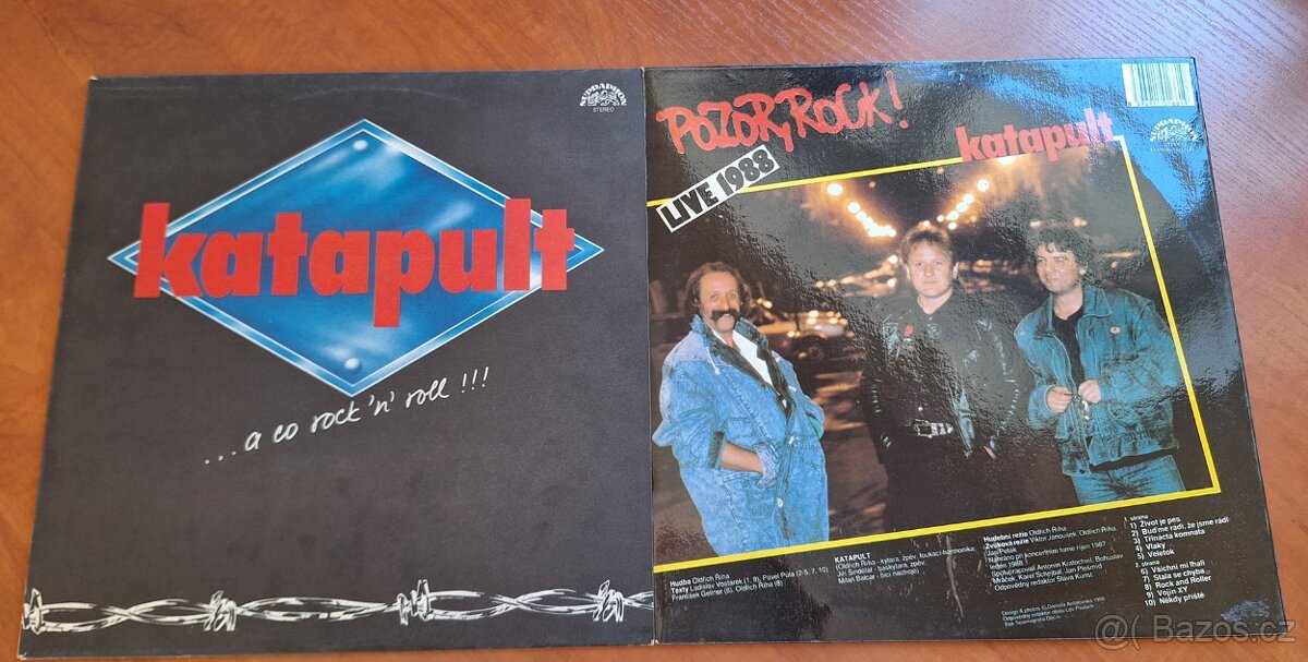LP KATAPULT - POZOR, ROCK LIVE 1988 - 3