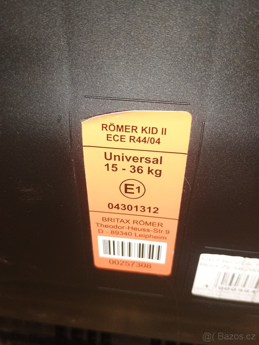 Autosedačka Britax Römer - 3