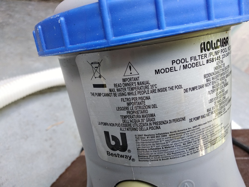 Filtrační pumpa pro bazén Bestway - 3
