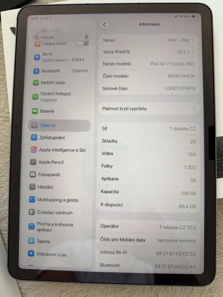 iPad Air 11 2024 M2 Cellular- Wifi - 3