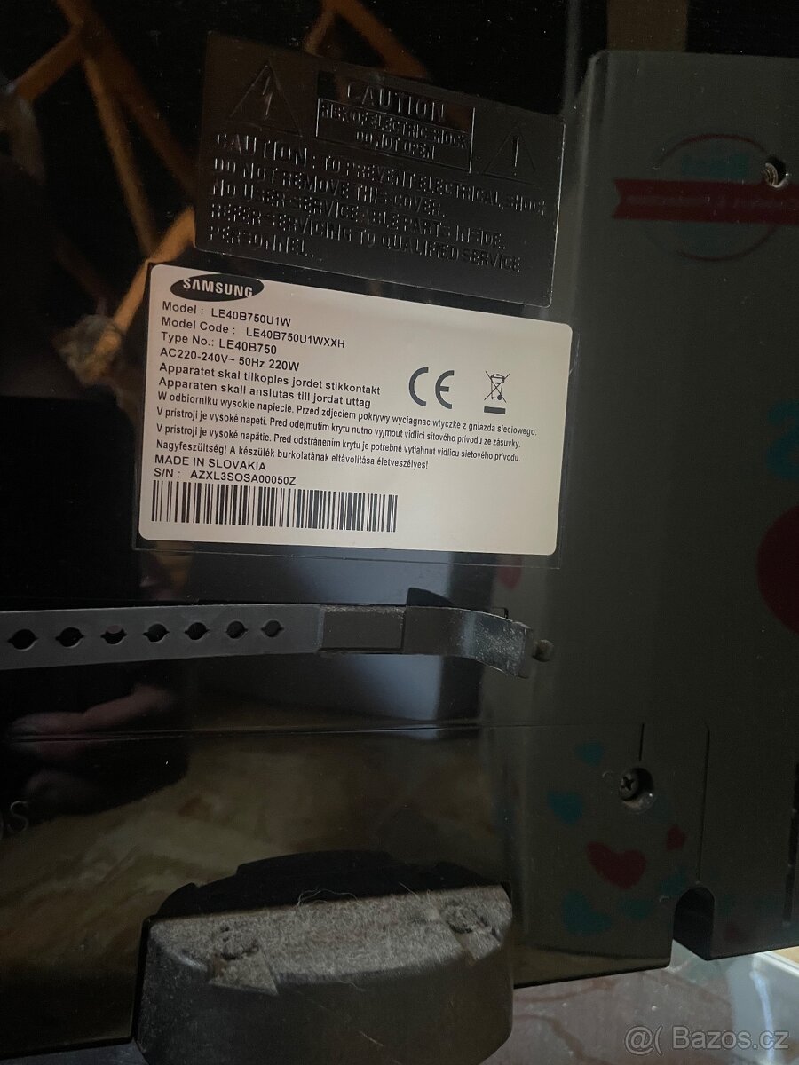 Televize Samsung LE40B750U1W - 3