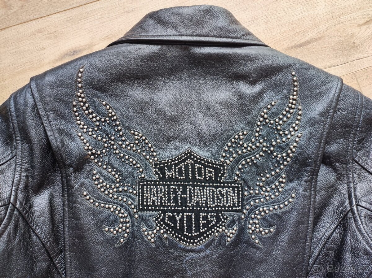 Kožený křivák Harley Davidson - 3
