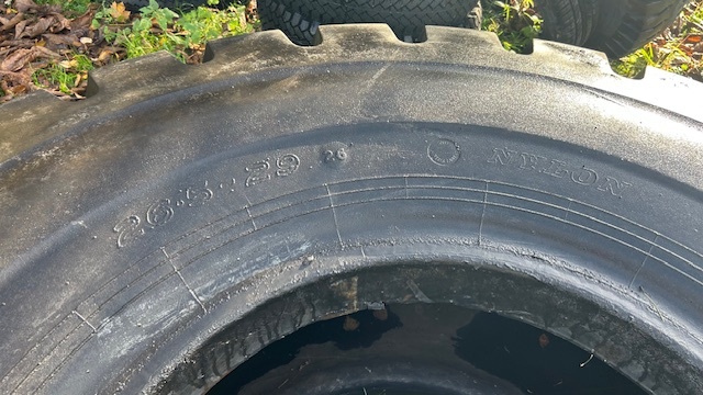 Pneu 26,5-29 - 3