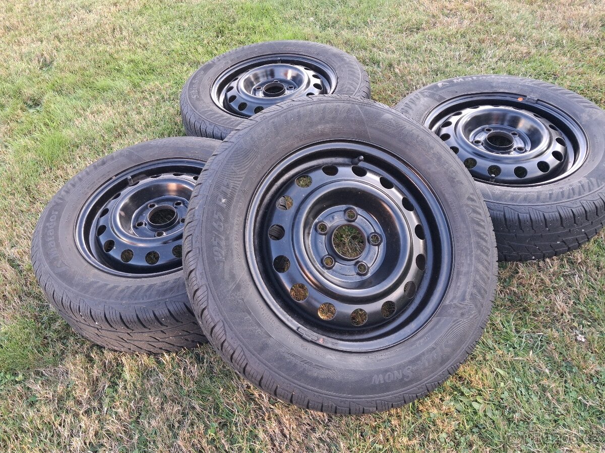 Disky 5x114,3 ;pneu 195/65/15 - 3