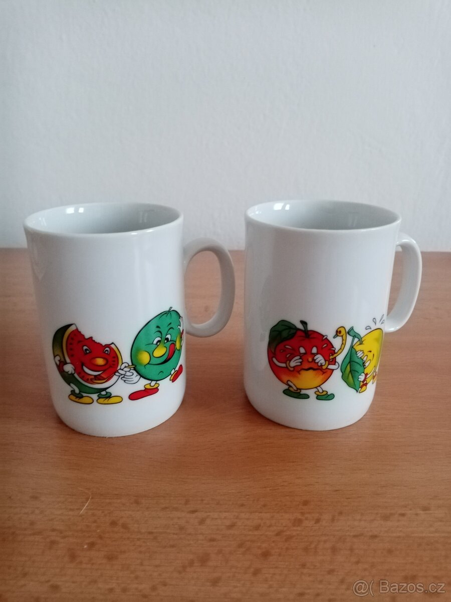 Porcelánové dětské hrnečky. - 3