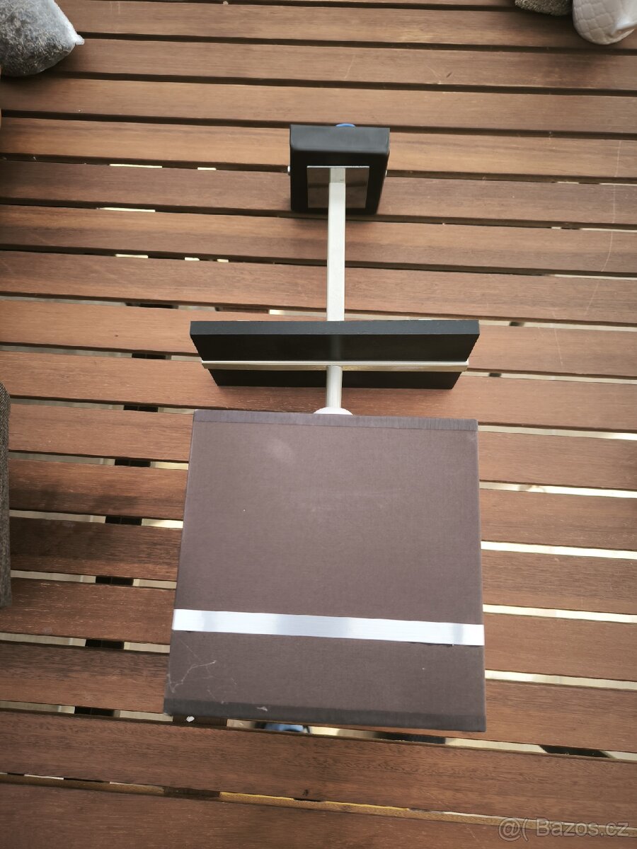 Dvě závěsná světla tmavě hnědá - 3