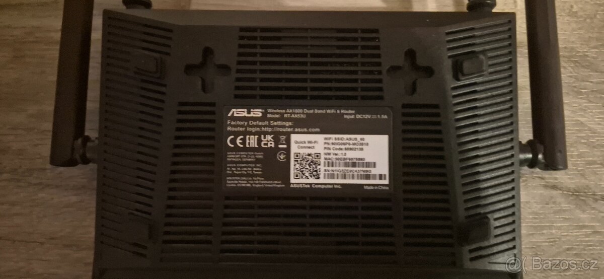 Prodám dvoupásmový router Asus RT-AX53U . - 3