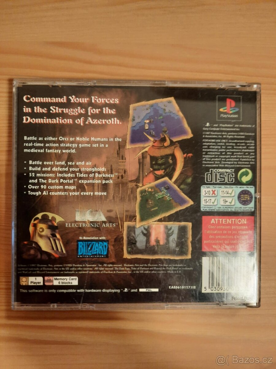 Warcraft II The Dark Saga Playstation 1/ PS1 / PSX - 3