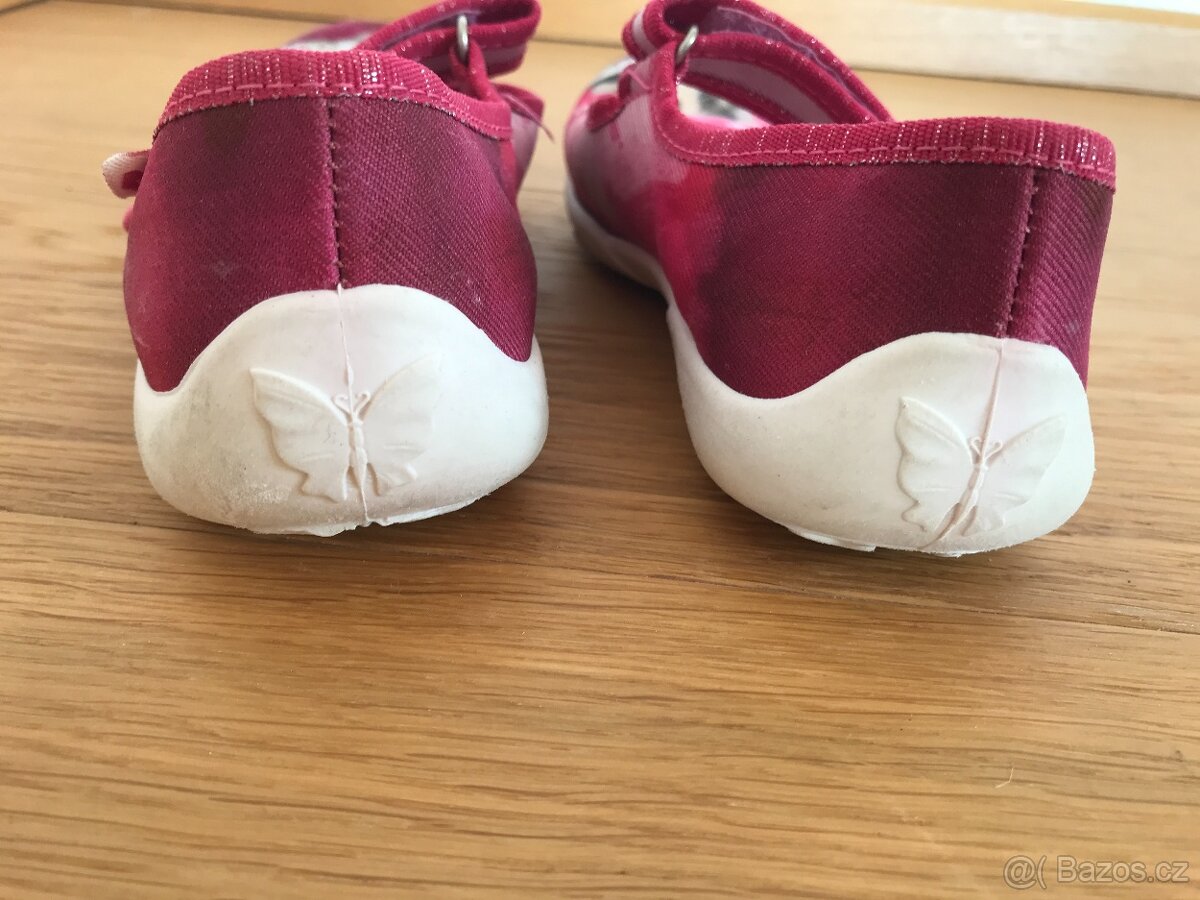 Přezůvky Befado 33 (st.21cm), balerínky 31(st.20,5) - 3