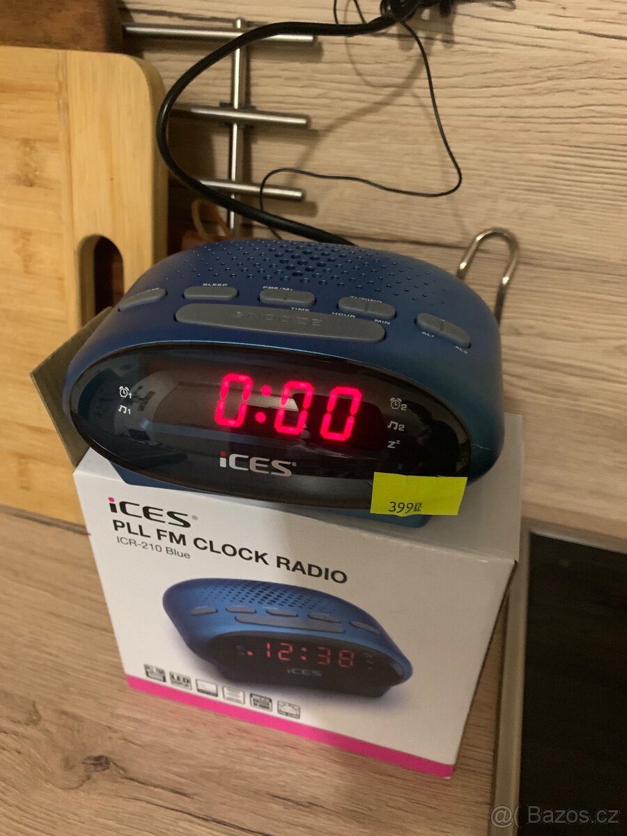 Radiobudik LENCO ICR-210 modrý/ černý - 3