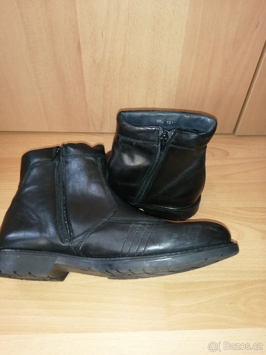 Pánské zimní kožené boty zn. Baťa vel. 42 - 3