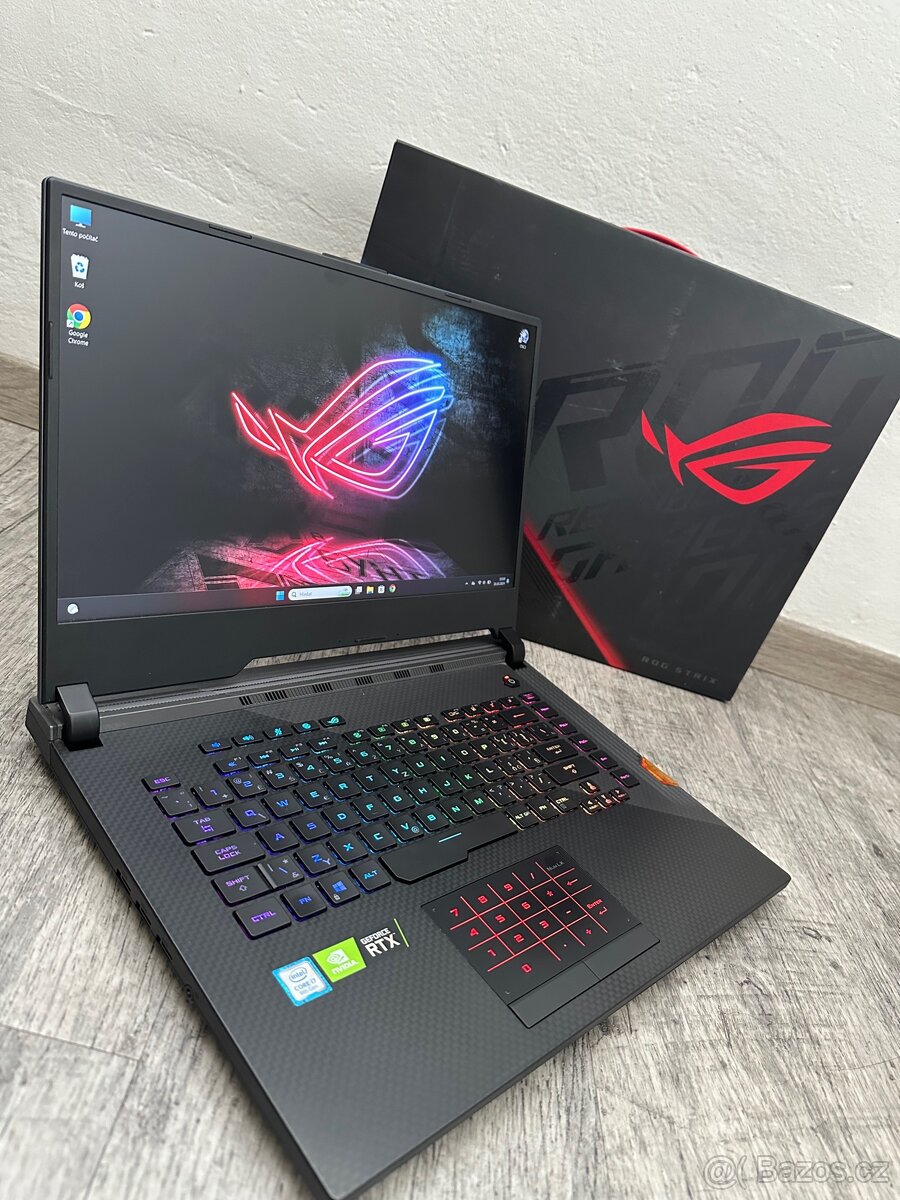 HERNÍ ASUS Republic of Gamers Strix- i7/RTX/SSD/RGB/ WIN11 - 3