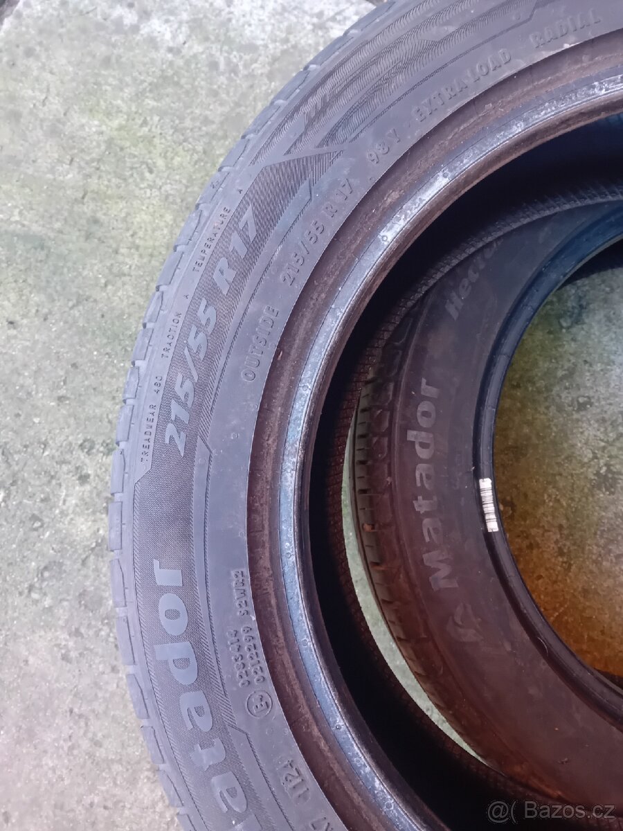 Letní pneu Matador 215/55R17 - 3