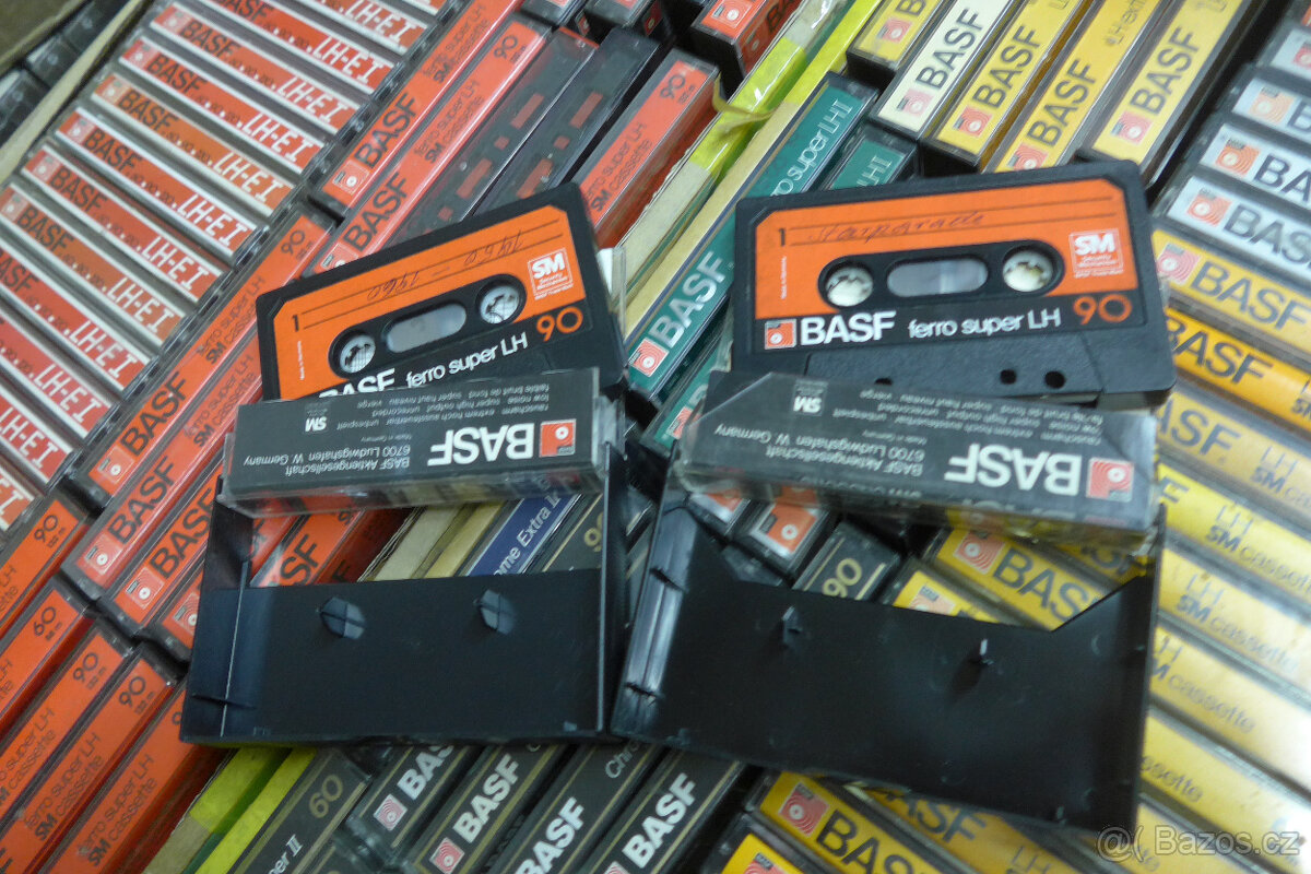 AudioKazety BASF BASF BASF.... 48ks MC - 3