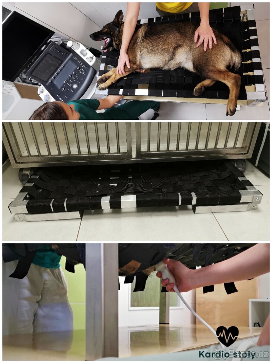 Echokardio stůl VET - so síťou - 3