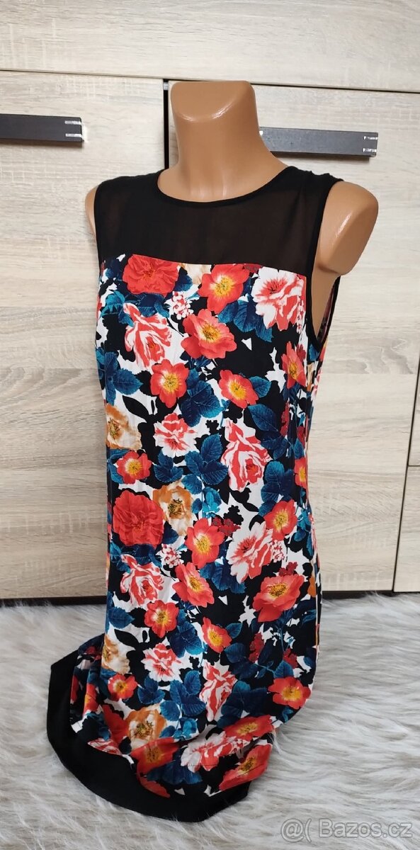 Barevné šaty - M - 3