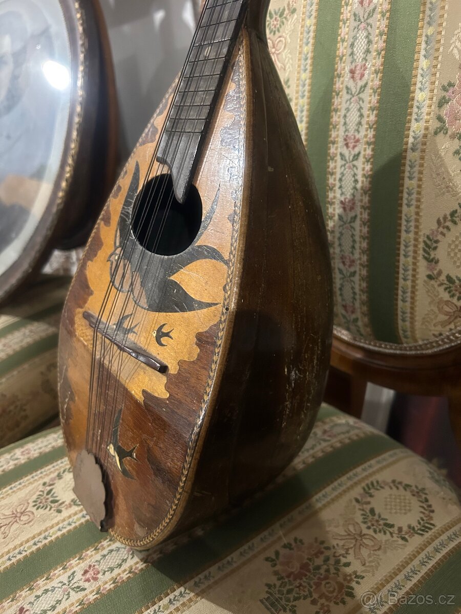 Starobylá mandolína Marcelli Made in Germany - 3
