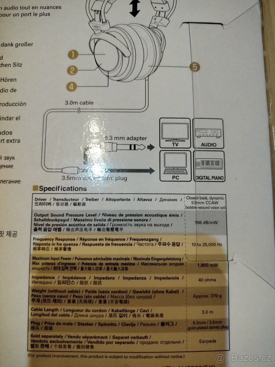 Audio-Technica ATH-AVC500 - 3