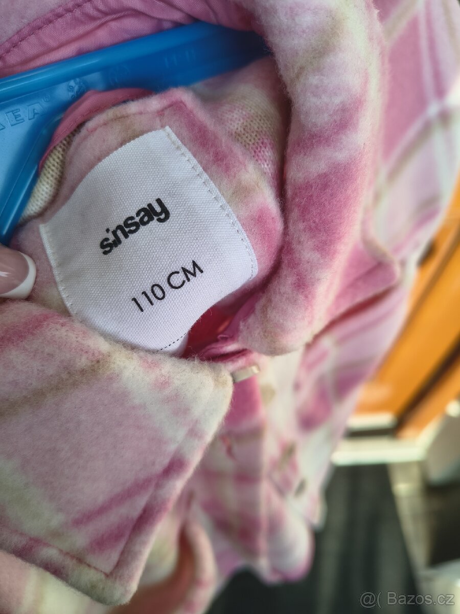 Nová teplá mikina, vel 110 - 3