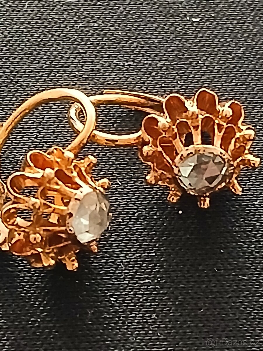 Náušnice zlaté - 3