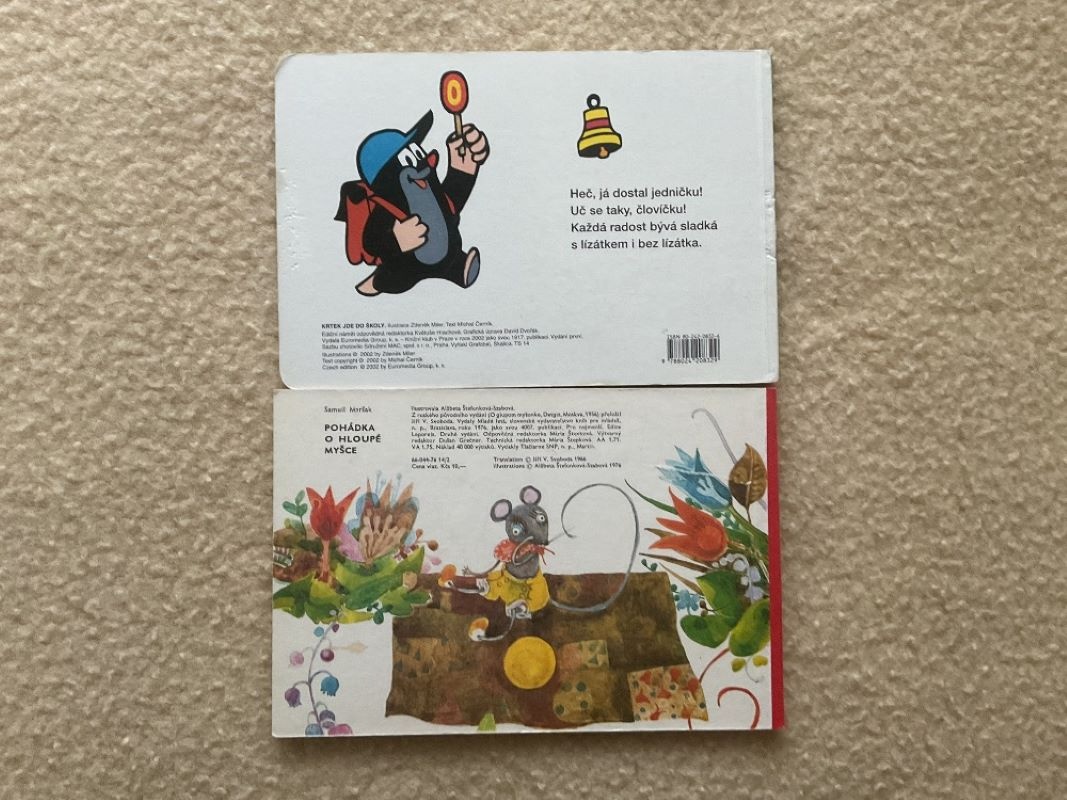 Krtek jde do školy a Pohádka o hloupé myšce - 3