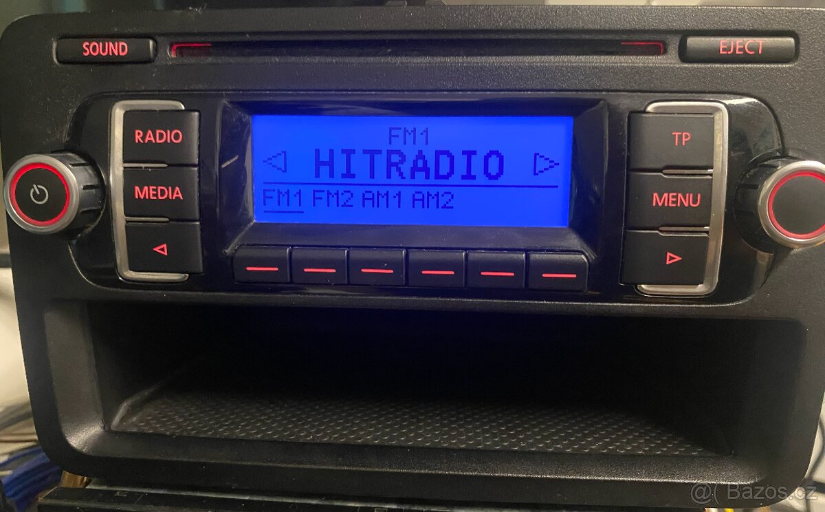 Volkswagen RCD 210 mp3 originál - 3